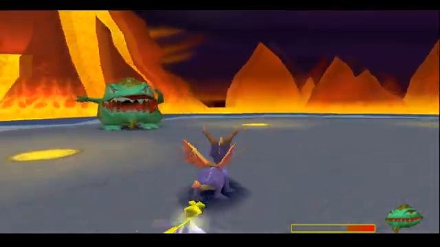 Spyro 3: Year of the Dragon (PS1). Часть 1/3. 117%, всё собрано. Игры 00-х. Longplay. смотреть онлайн