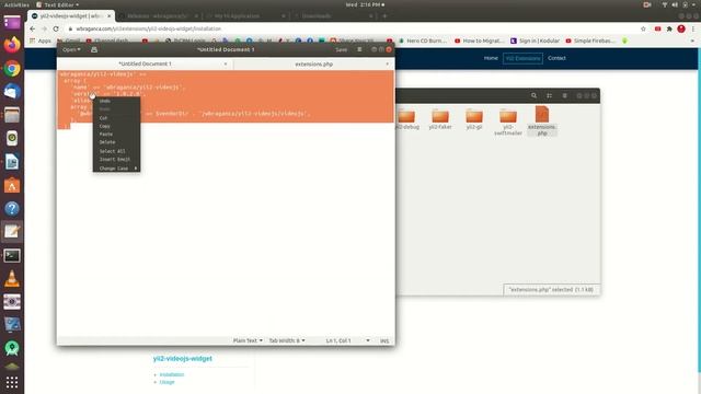 yii2 videojs widget tutorials | yii2 video player смотреть онлайн