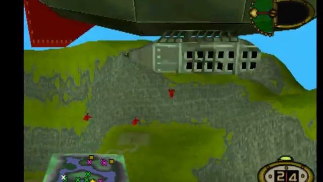 [PS1/RUS] Hogs of War [ПРОТИВНЫЕ СВИНЬИ] - 21. Высоко и сухо смотреть онлайн
