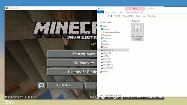 How to get VeinMiner in Minecraft 1.18.2 - download & install VeinMiner 1.18.2 datapack (on Windows смотреть онлайн