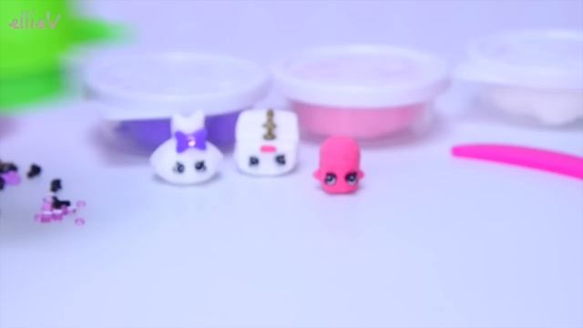 Poppit Shopkins Ballet Make Your Own Shopkins Clay Review Play - Kids Toys смотреть онлайн