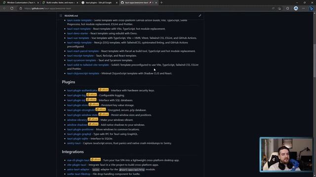 (stream) Tauri Features: Window Customization смотреть онлайн