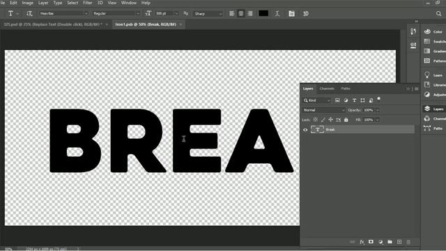 How to Create 3D Text and Crack Effect in Adobe Photoshop CC | Free Mockups Download | Alo786 смотреть онлайн