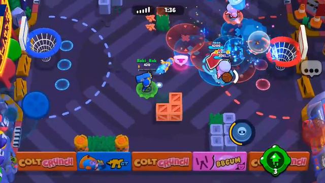 я продолжаю играть в нулс бравл и улучшать бойцов смотреть онлайн