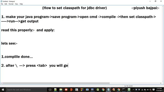 How to set classpath for jdbc driver смотреть онлайн