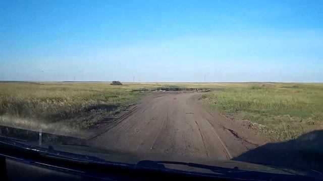Летняя дорога село Ивановка - село Курья. смотреть онлайн