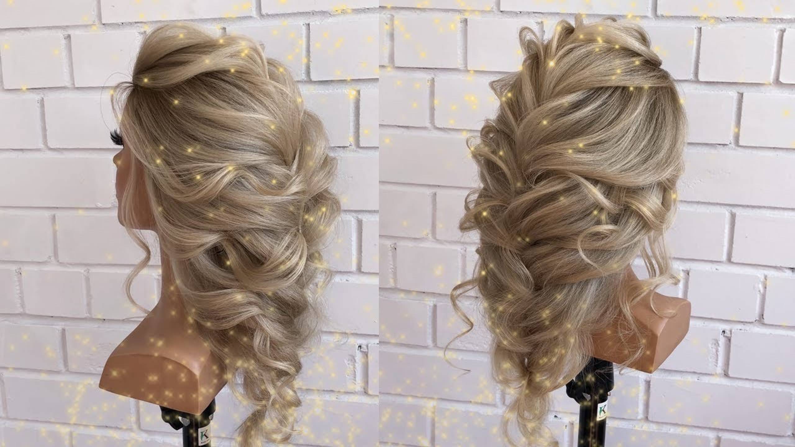 Красивая прическа за 10 минут смотреть онлайн