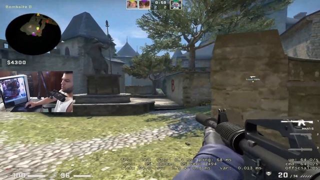 RYZEN 3 1300X GTX 1050TI CSGO FPS TEST BENCHMARK 16GB 3200MHZ DUAL CHANNEL смотреть онлайн