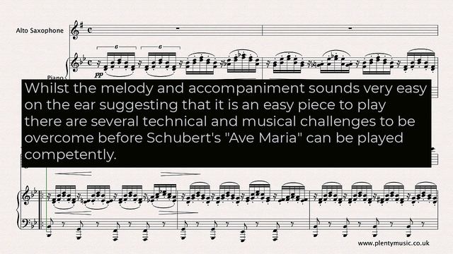 Schubert F. | Ave Maria arranged alto saxophone and piano смотреть онлайн