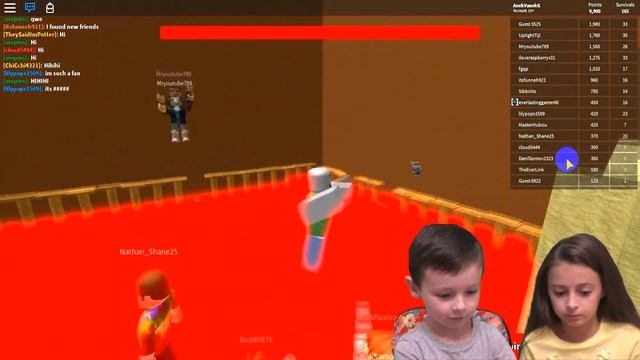 ?ПОЛ ЭТО ЛАВА Челлендж Роблокс #3 THE FLOOR IS LAVA CHALLENGE ROBLOX Family Fun Kids от AVG смотреть онлайн