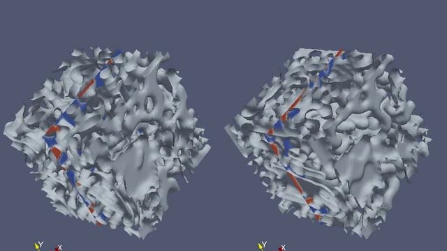 3D microstructure reconstruction from 2D images with phase field (interface) смотреть онлайн