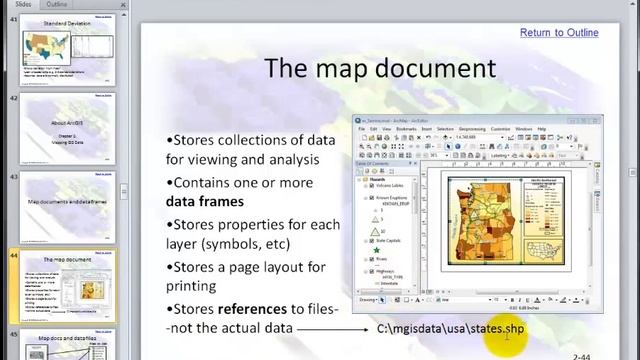Lecture Chapter 2 | a GIS ArcMap 10.0 SP3 Video Tutorial by Gregory Lund смотреть онлайн