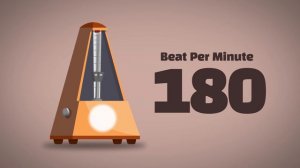 180 BPM Metronome [1Hour]