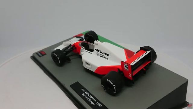 McLaren MP4/7 - 1992 Gerhard Berger Centauria Formula 1 Auto Collection смотреть онлайн