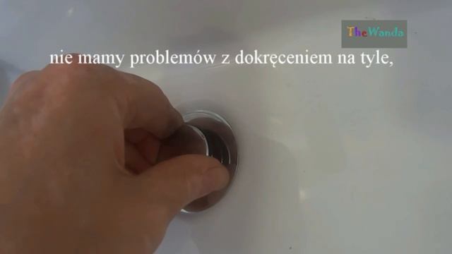 Wymiana Korka W Umywalce Nowy Korek Naprawy Domowe DIY Klik Klak.