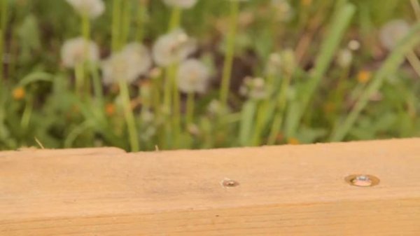 Крепление досок к брусу,саморезом потай