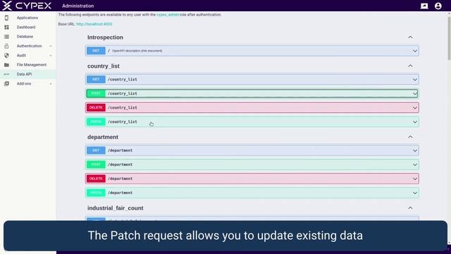 7.1 CYPEX Data API Section | CYBERTEC PostgreSQL Rapid App Dev смотреть онлайн