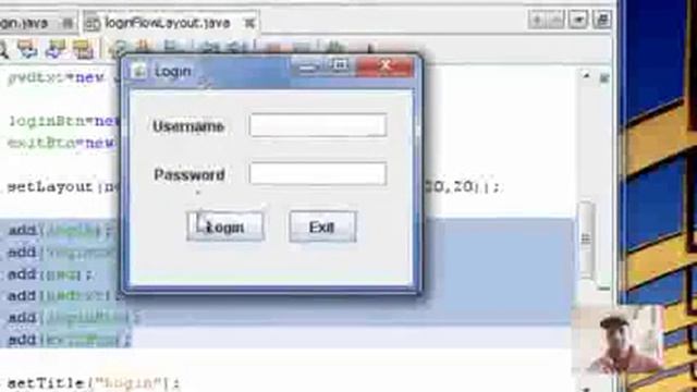 Netbeans JAVA Programming Tutorial FlowLayout Manager смотреть онлайн