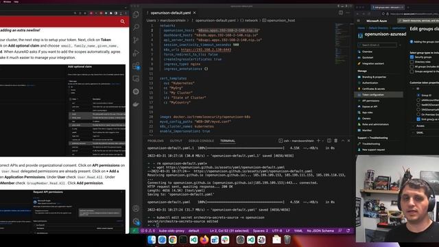 Kubernetes and AzureAD SSO with RBAC смотреть онлайн