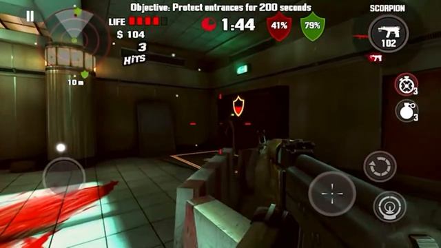 PROTECTING THE ENTRANCE FROM ZOMBIES | AK 47 & SCORPION GUNS | DEAD TRIGGER | GAME PLAY смотреть онлайн