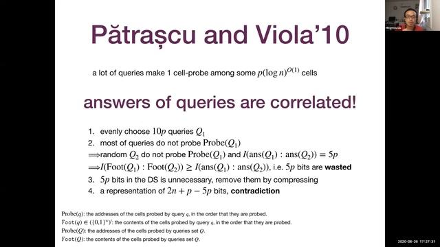 STOC 2020 - Session 10C: Data Structures / Big Data смотреть онлайн