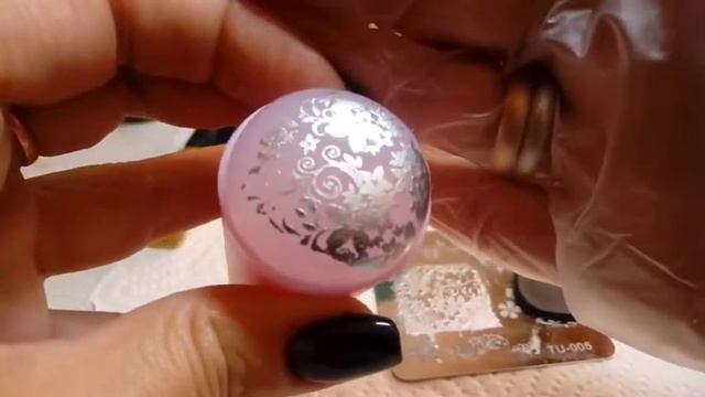 Покупки с АлиЭкспресс. Стемпинг: штампики, краска для стемпинга. Часть 2. смотреть онлайн