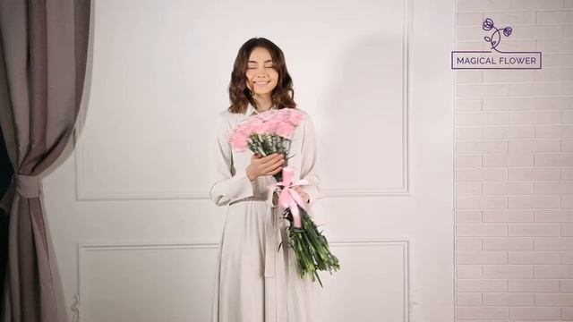 35 розовых гвоздик смотреть онлайн