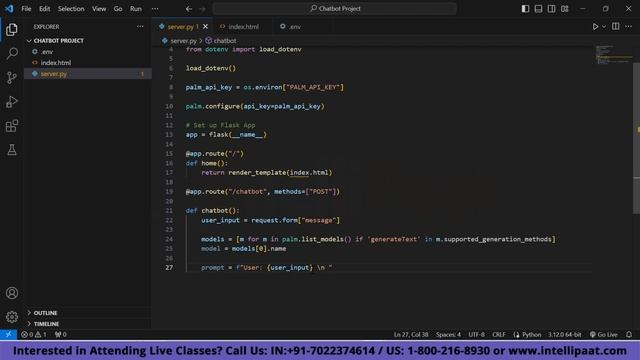 How to Make an AI Chatbot | How to Add a Chatbot To Your Website | Intellipaat смотреть онлайн