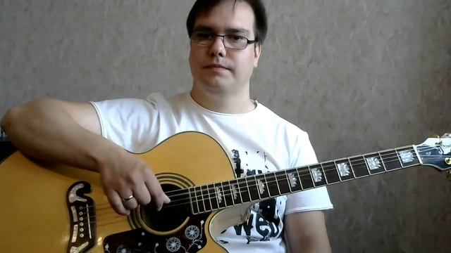 Как играть перебор на гитаре смотреть онлайн