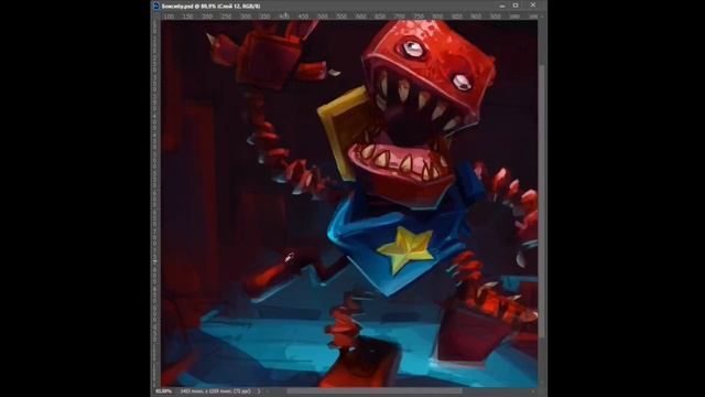Рисование монстра БОКСИ БУ всего за 5 минут!// Рисование БОКСИБУ / Boxy Boo Project Playtime drawin смотреть онлайн