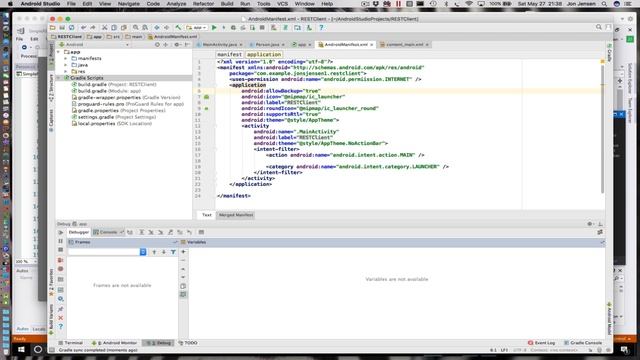 Android REST Client using Spring REST смотреть онлайн