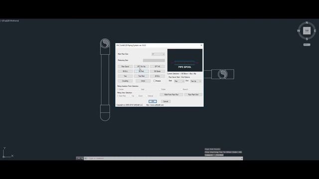 PVC Pipe Fittings 2D - AutoCAD Plug-In смотреть онлайн