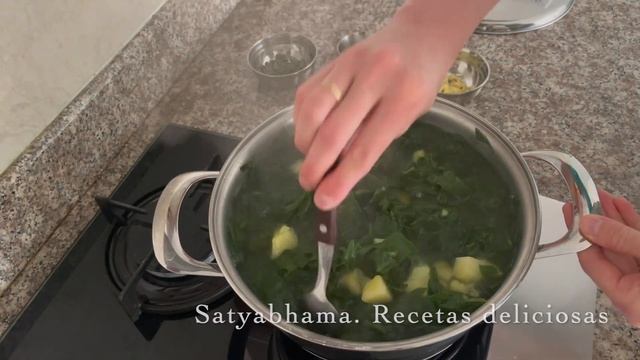 SOPA Cremosa DE ESPINACAS [sub: Esp & Rus]