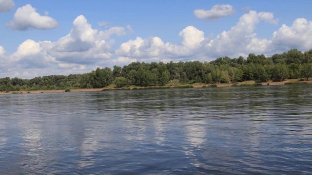 Казахстан. ВКО. Река Иртыш.  Kazakhstan. Nature. Irtysh River.