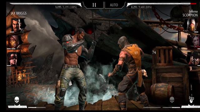 Mortal Kombat Gameplay walkthrough 6 (ios /android) смотреть онлайн