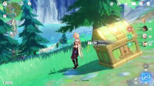 Радость совместного празднования Чертёж декора Фонтейн Genshin