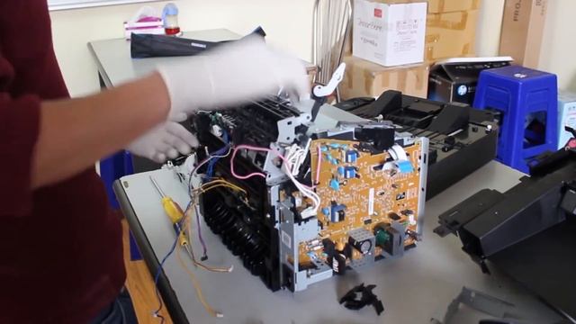 Video hướng dẫn tháo lắp Máy in Canon MF221d - Vietbis.vn смотреть онлайн
