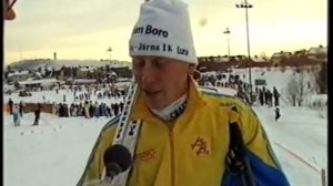 Gunde Svan - 15 km, Kirunaspelen 1987