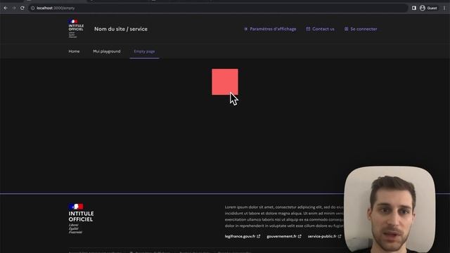 Utilisation des couleurs dans react-dsfr смотреть онлайн