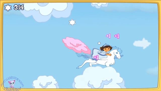 Dora Saves The Snow Princess Dora The Explorer Best games for kids смотреть онлайн