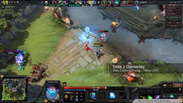In-Game Test Acer Aspire E5 475G (Geforce 940MX gaming performance) смотреть онлайн