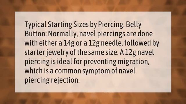 What kind of needle is used for piercings? смотреть онлайн