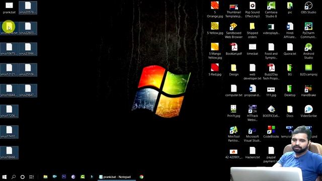 [Notepad Trick] How to Create Virus Bomb, File Generator, Prank for friends using Notepad смотреть онлайн