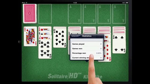 Solitaire HD - Best Solitaire for Apple iPad Klondike and Freecell смотреть онлайн