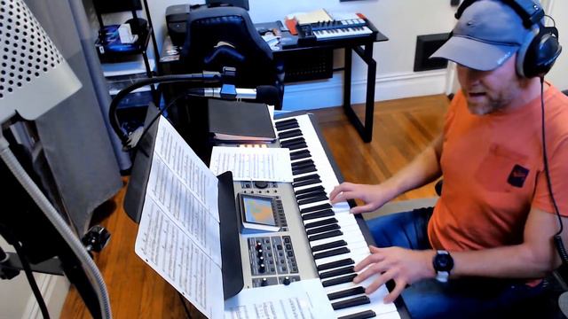 Mamma Mia - ABBA - Piano & Voice - Piano Bar Style - Aaron Walz смотреть онлайн