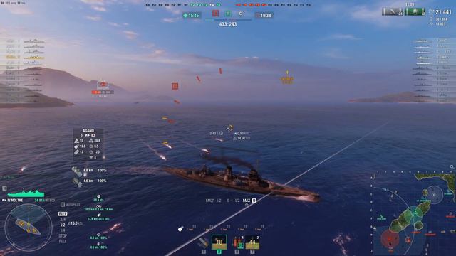 World of Warships #100 "Moltke" Gameplay Deutsch смотреть онлайн