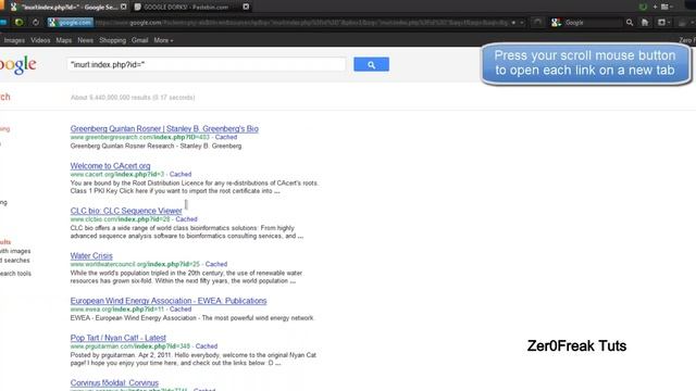 How to use Google Dorks for finding SQL injection Vulnerability смотреть онлайн