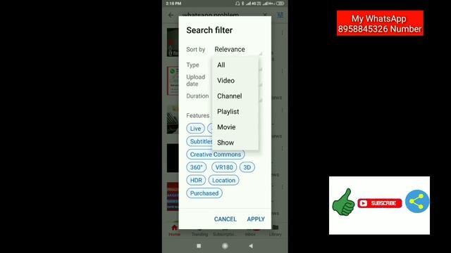 Use YouTube Search filter || Sort by, Type ,Upload date , Duration , And Features in YouTube смотреть онлайн