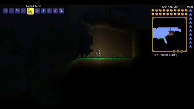 Blue Pheonix Plays Hacked Terraria Part 1 смотреть онлайн