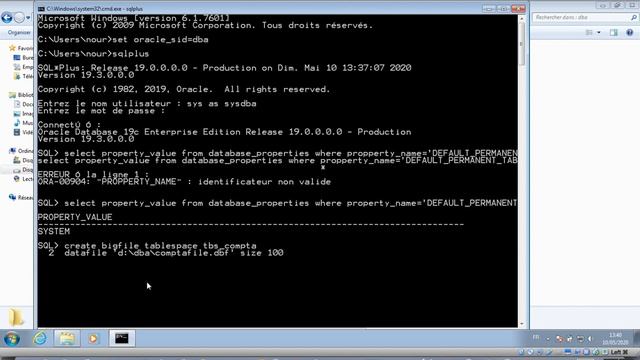Oracle : Gestion des tablespaces смотреть онлайн